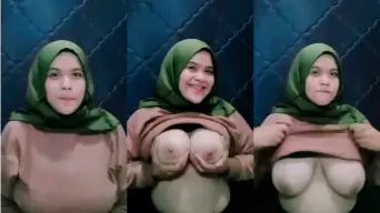 Kerudung Ijo Pamer Toket Viral Video by YouJizz