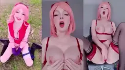 Bokep Mikomin Cosplay Sakura Masturbate Video by PornHub