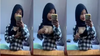 Daun Masih Muda Hijab Pap Tetek Tersebar Video by KingBokep