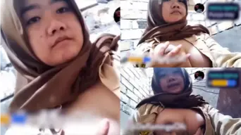 Mey Hijab Seragam Pramuka Remas Toket Video by PornGo