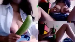 Terbaru Pulang S3k0lah Colmek Pake Terong Video by Indo18