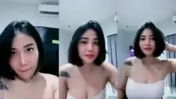 Babygurl Yourbae Live Tanktop Putih Video by AVTub