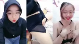 Hijab Hitam Live Pamer Tubuh Mulus Video by YouJizz