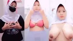 Putriana Terbaru di WC pake Jilbab Video by xHamster