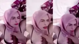 Jilbab Diyana Sakura Crot di Muka Video by xNxx